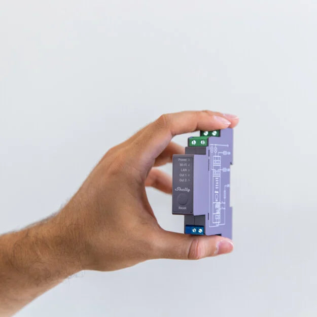 SHELLY PRO 2 Spínací modul na DIN lištu SHELLY PRO 2 Spínací modul na DIN lištu